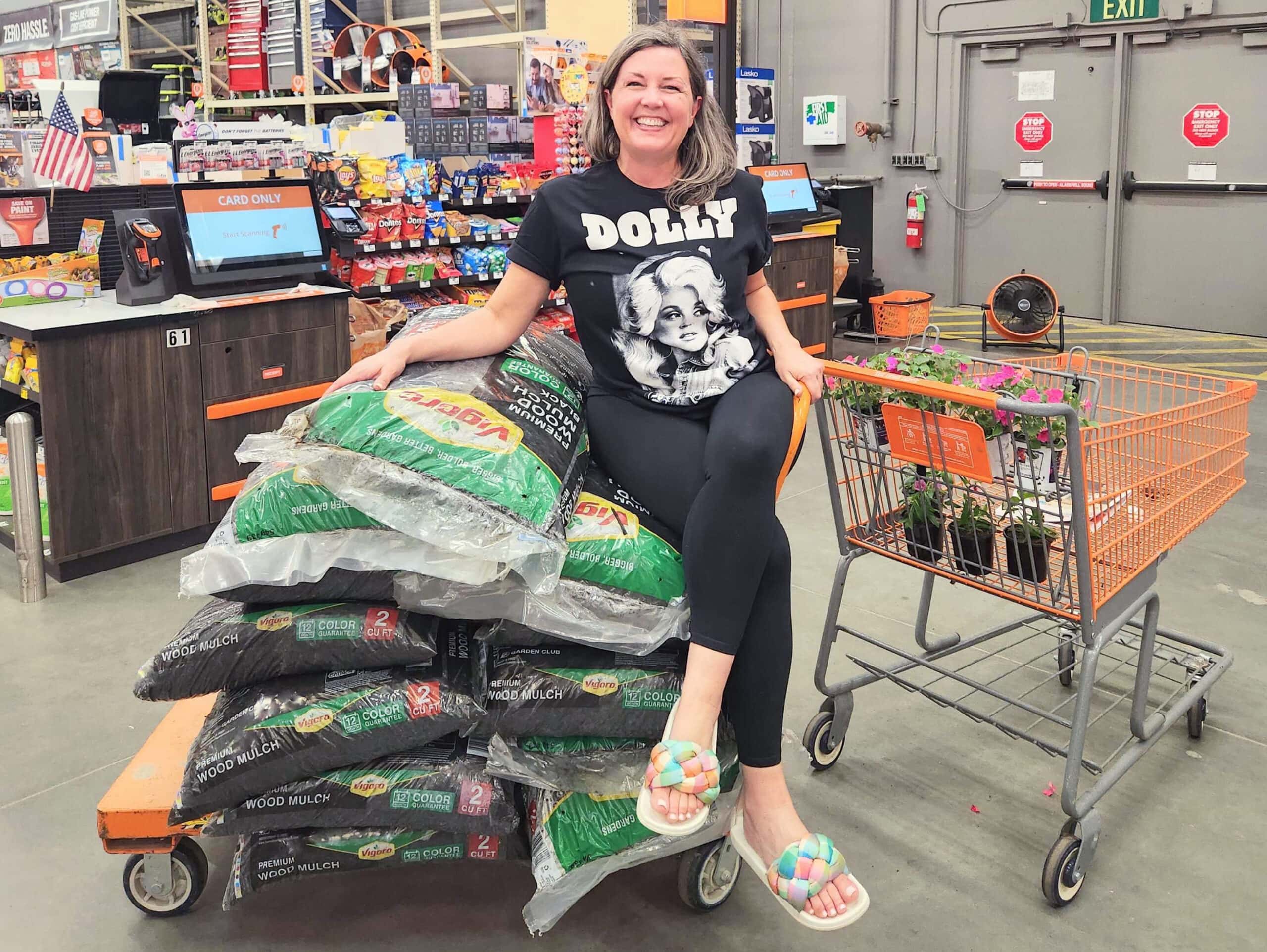 home depot mulch