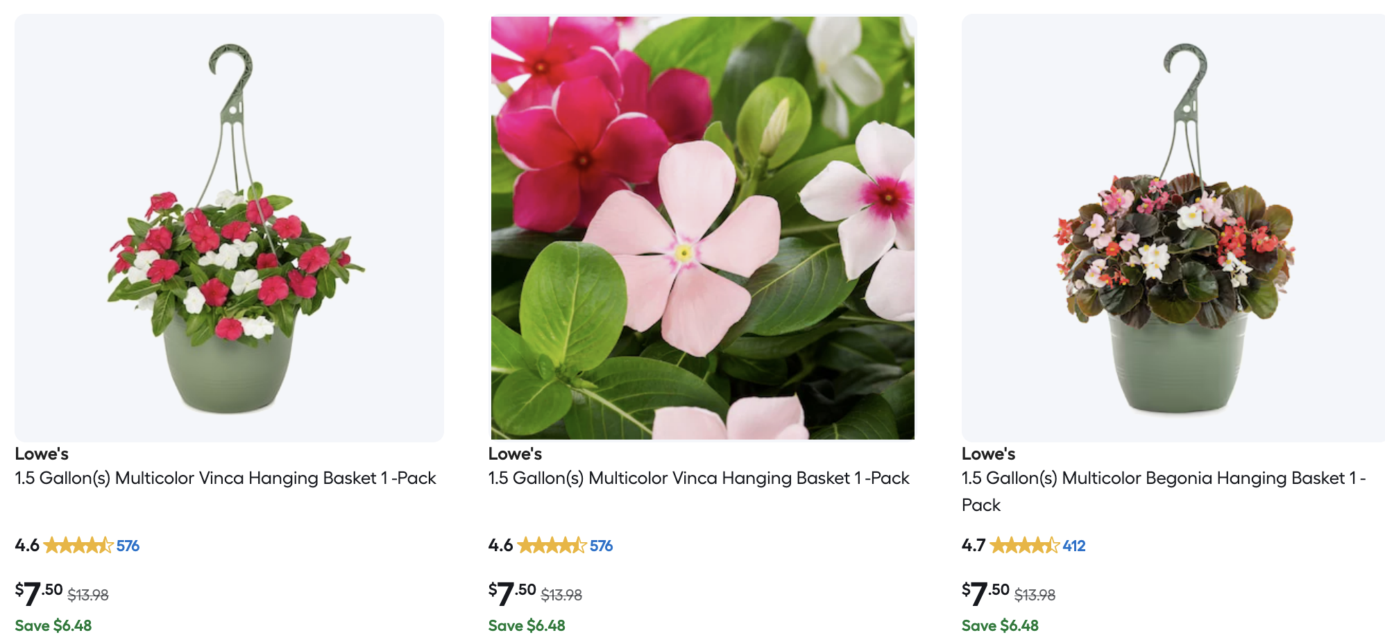 lowes plants