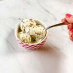 No Churn Mint Chocolate Chip Ice Cream