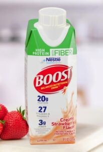 BOOST High Protein with Fiber Strawberry Shakes