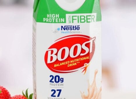BOOST High Protein with Fiber Strawberry Shakes
