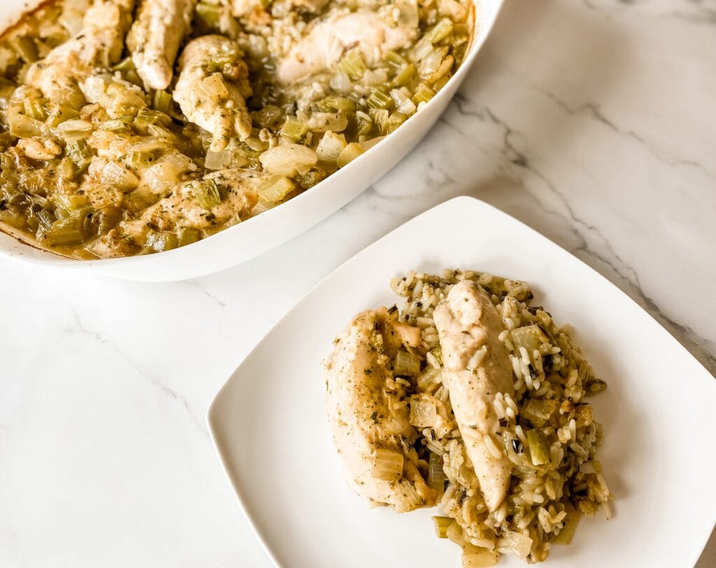 uncle ben's chicken and wild rice casserole