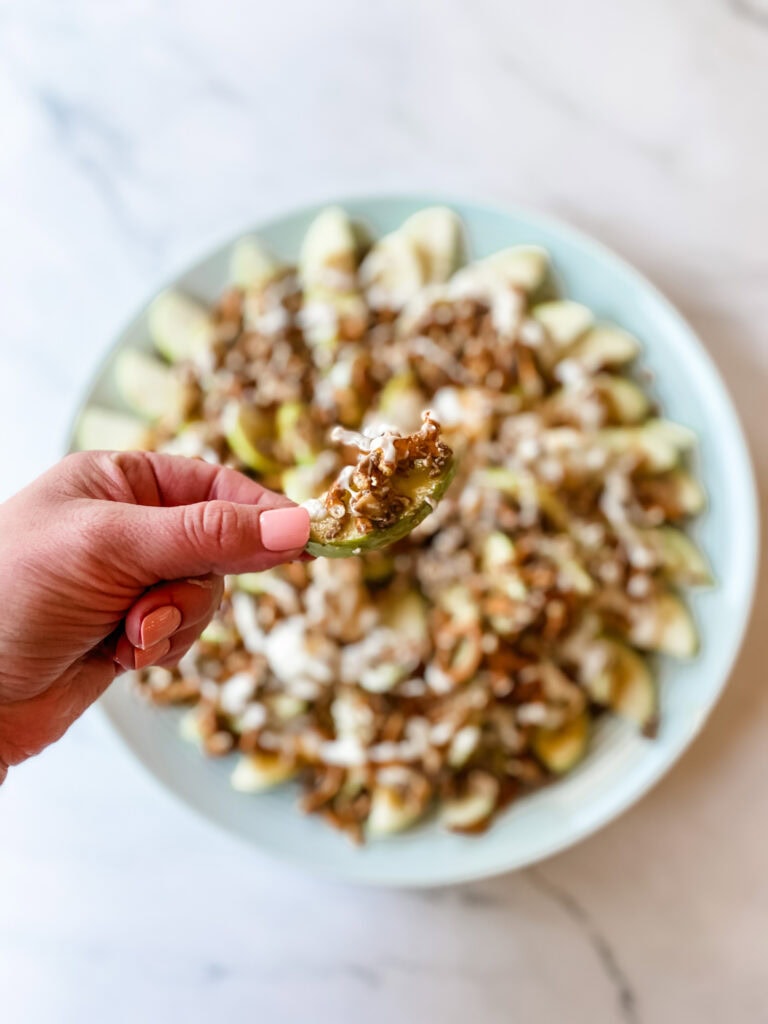 apple nachos