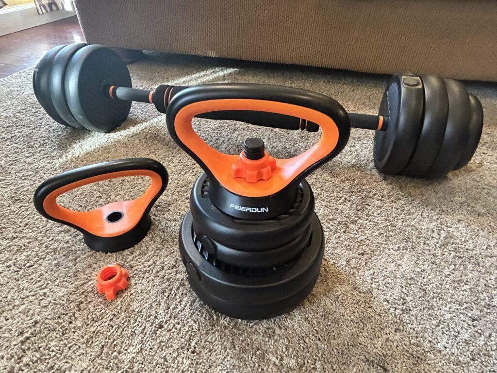 kettlebells