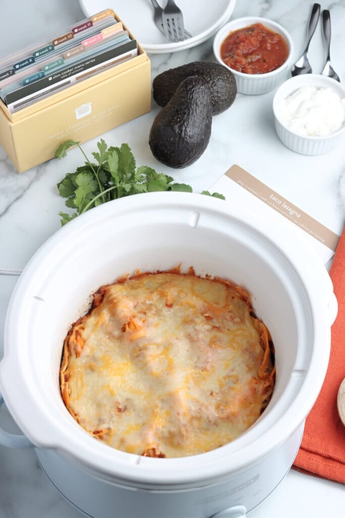 mexican crockpot lasagna