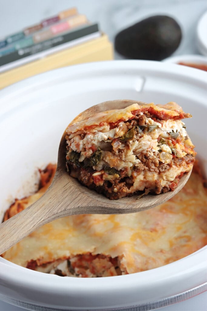 slow cooker tex mex lasagna 