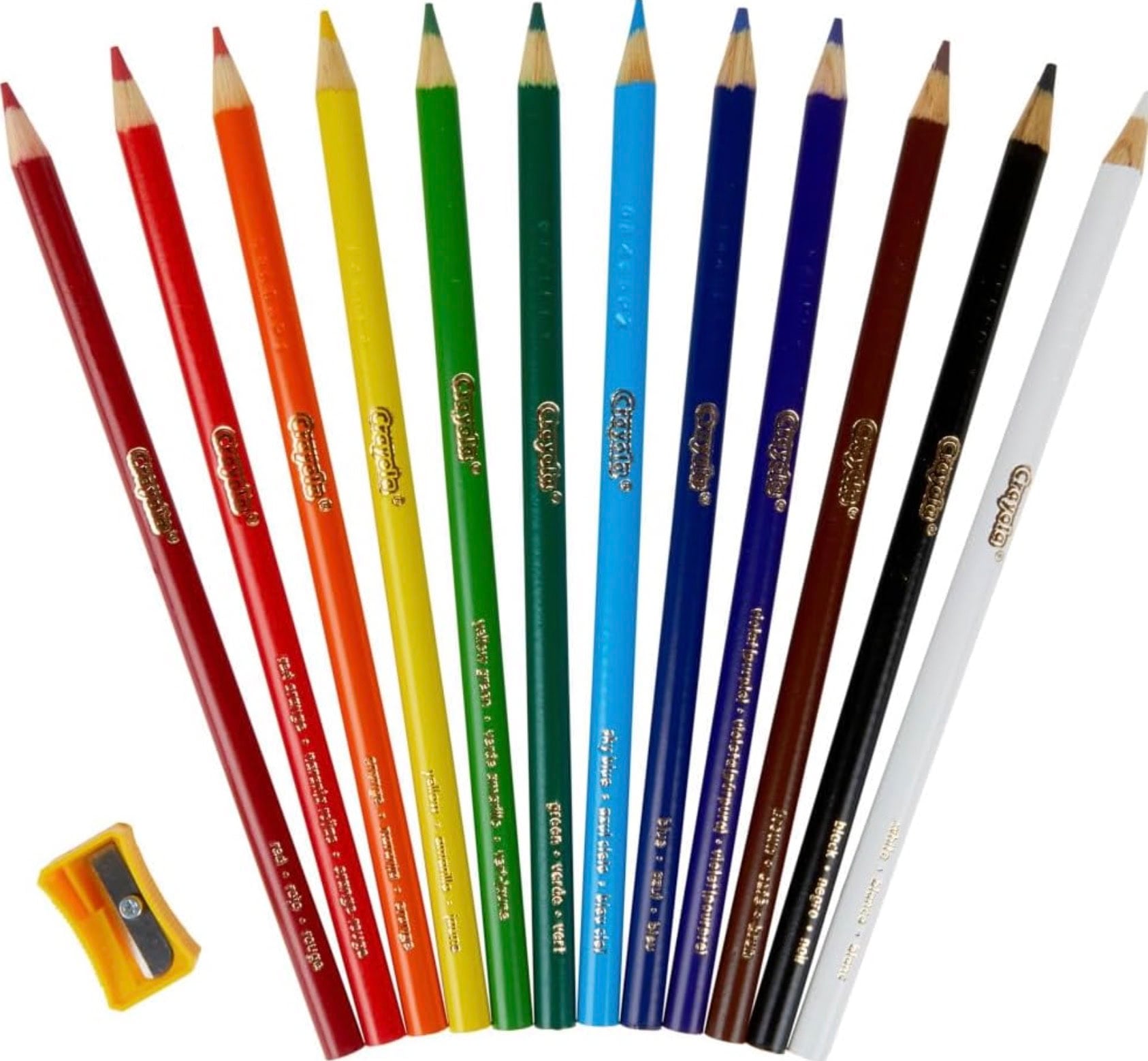 crayola colored pencils