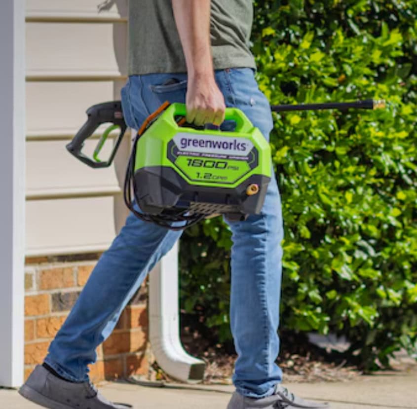 greenworks pressure washer 