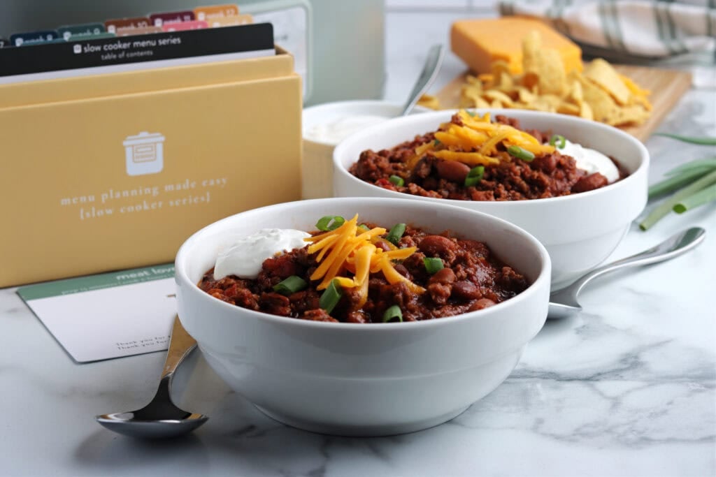 Meat Lovers Chili Quick Meals for Sports Nights 