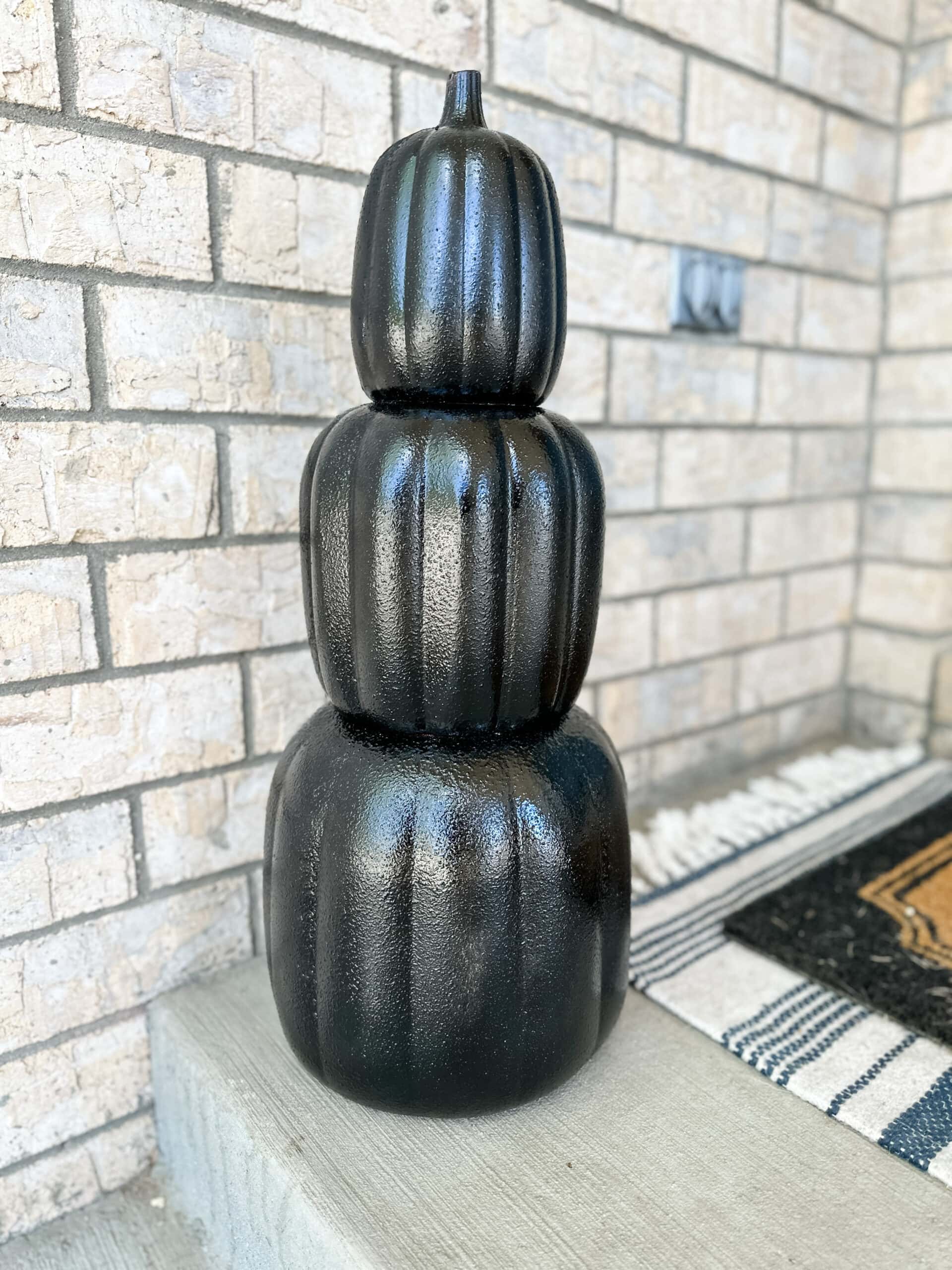 what paint to use for plastic pumpkin tower