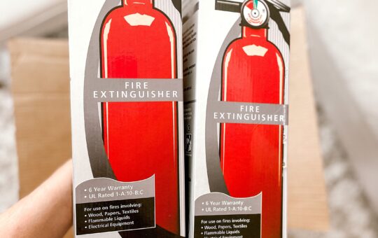 fire extinguishers
