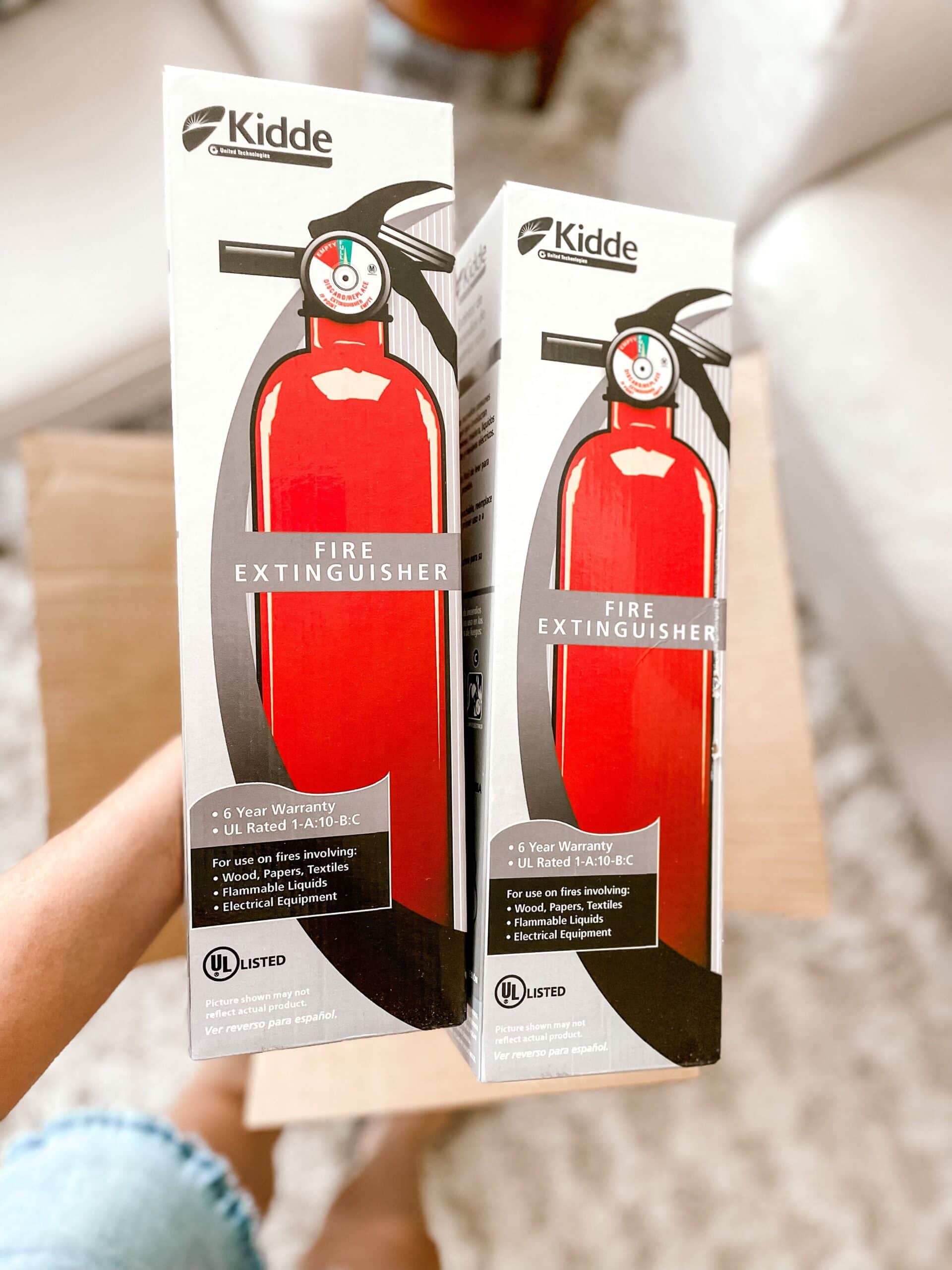 fire extinguishers