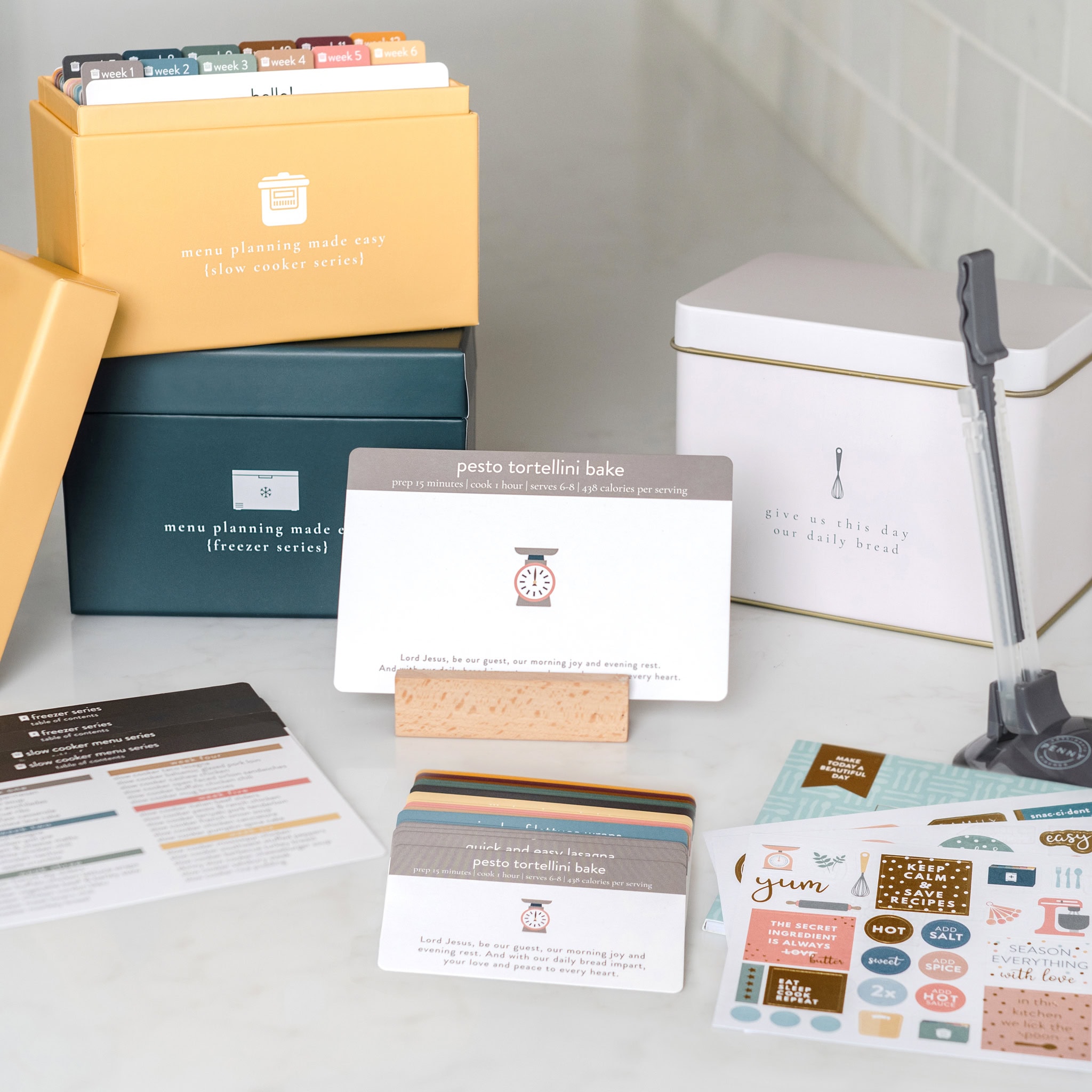 Set Menu Kit Take the Guesswork out of Dinner!