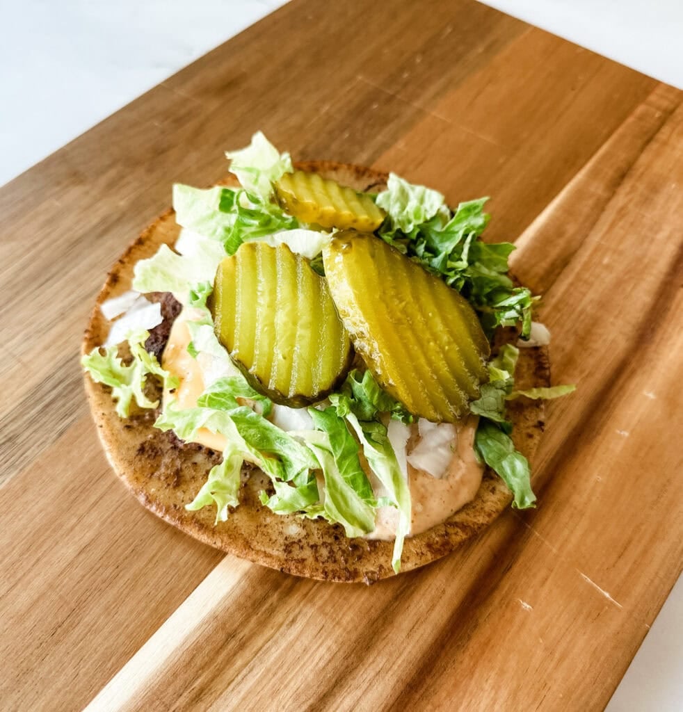 Big Mac Smash Tacos