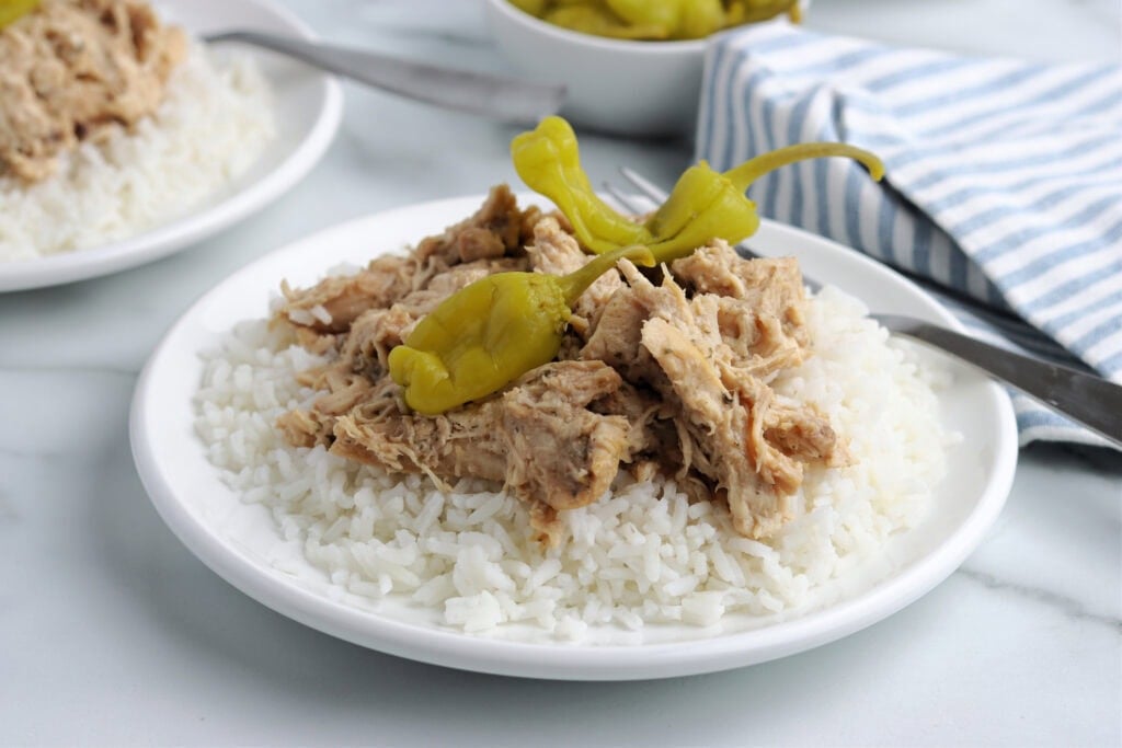 Mississippi Chicken for quick dinner on the go 