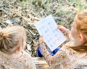 Nature Scavenger Hunt for Kids