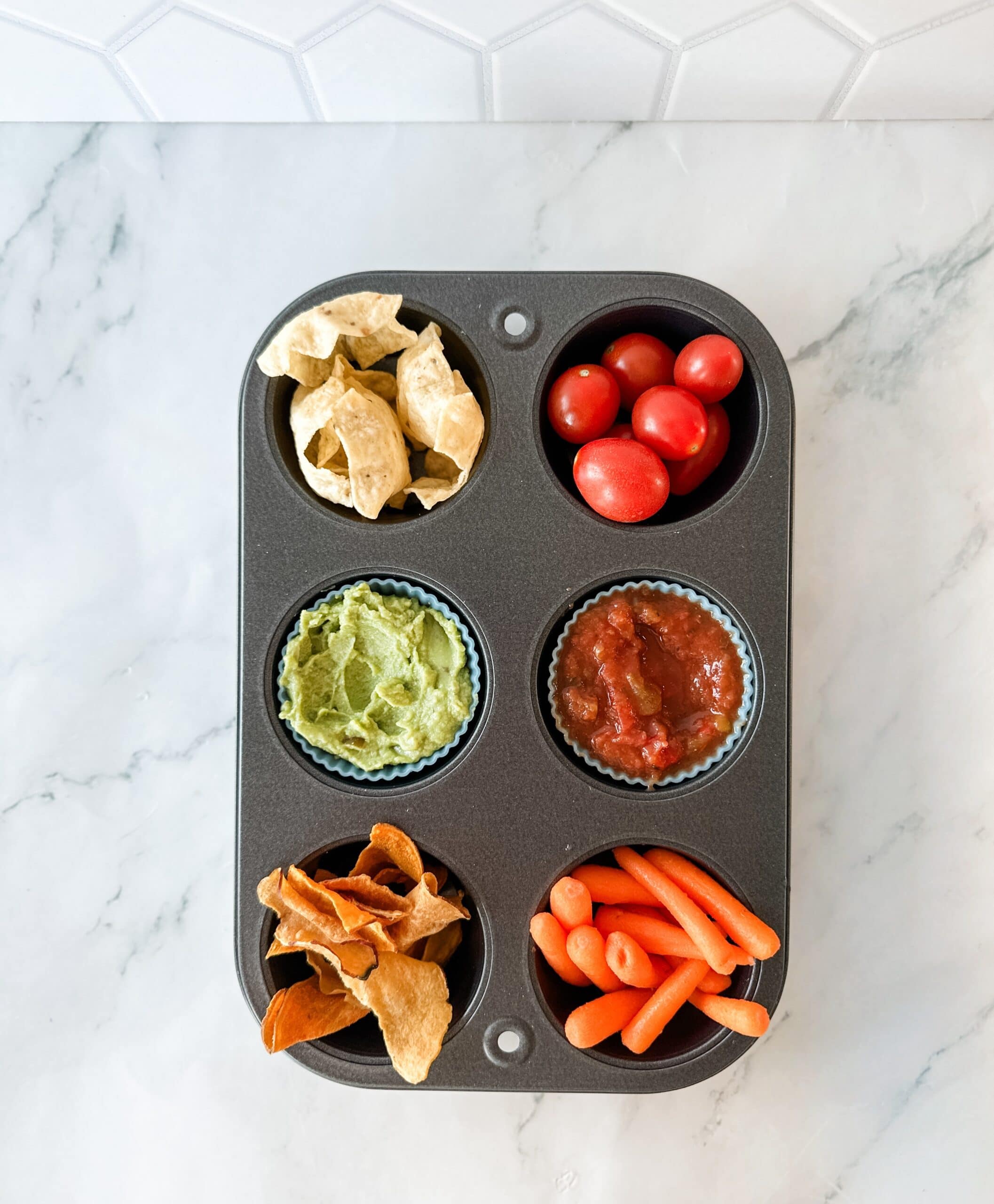 what can you put in a snack tray for kids