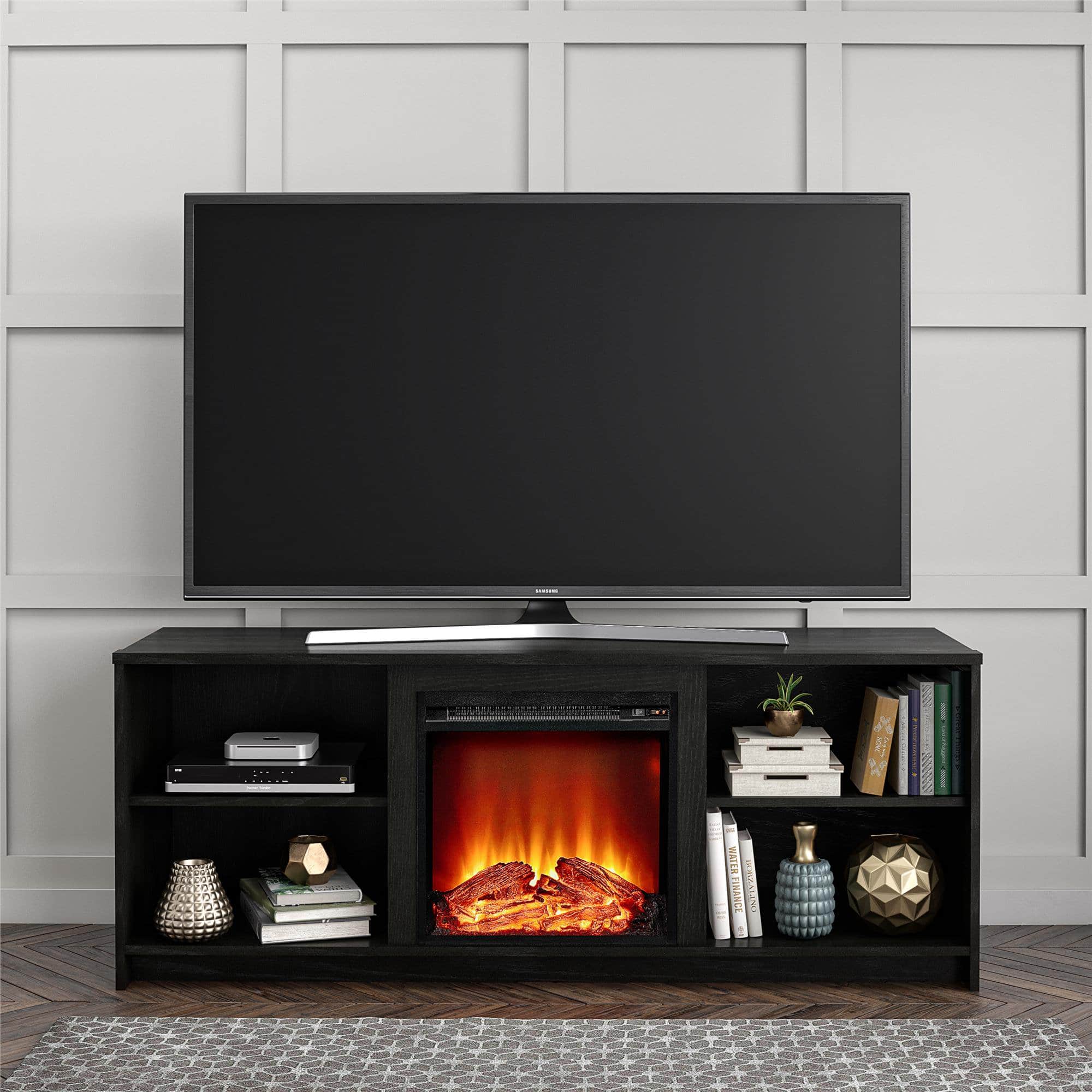 black tv stand