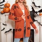 halloween cardigan