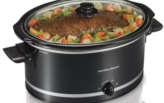 hamtilton beach slow cooker 8 qt