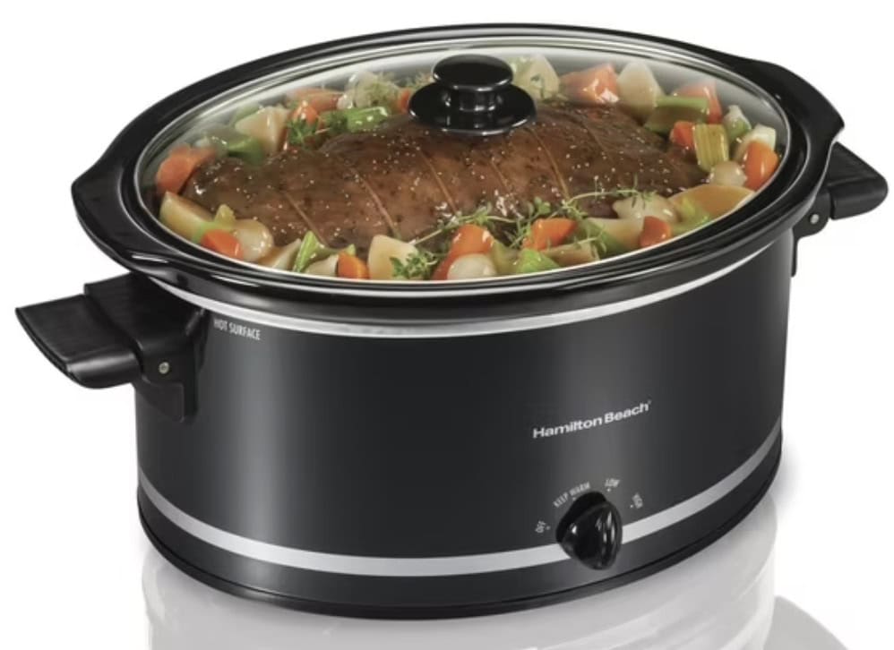 hamtilton beach slow cooker 8 qt