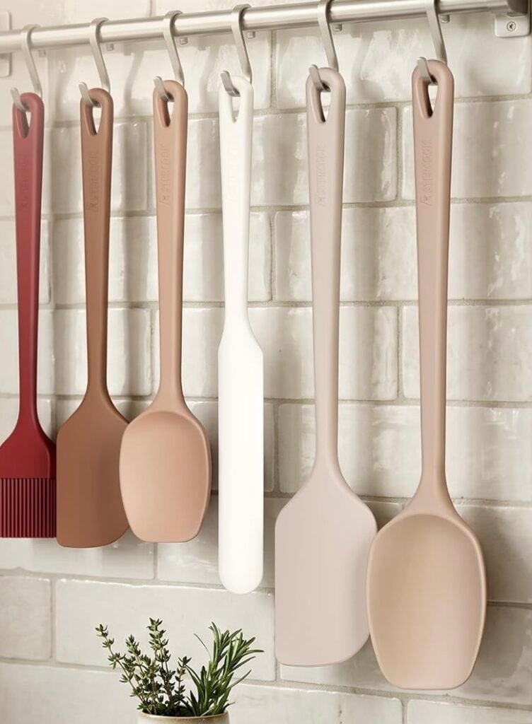 silicone spatula set astercook