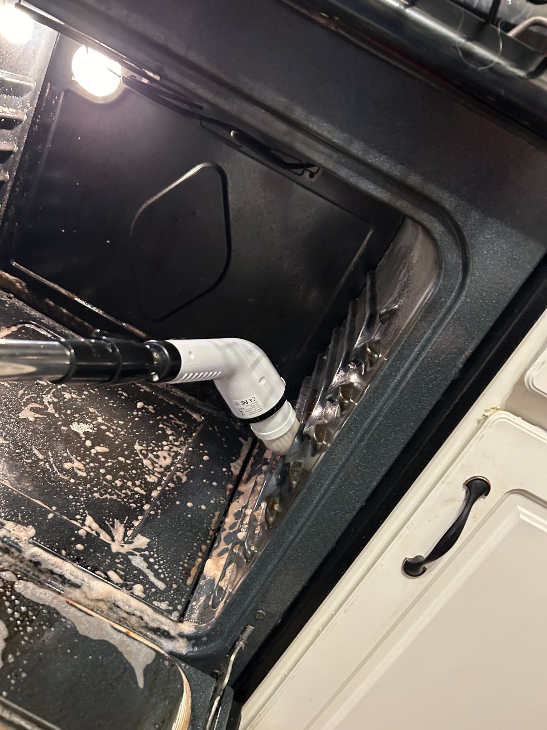 scrubber used on oven