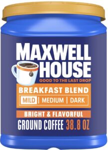 maxwell house coffee breakfast blend 38.8 oz