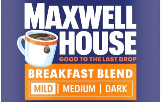 maxwell house coffee breakfast blend 38.8 oz