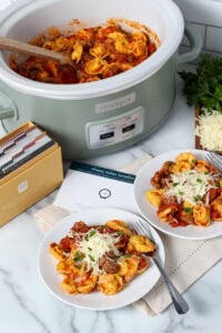 cheese tortellini in crock pot