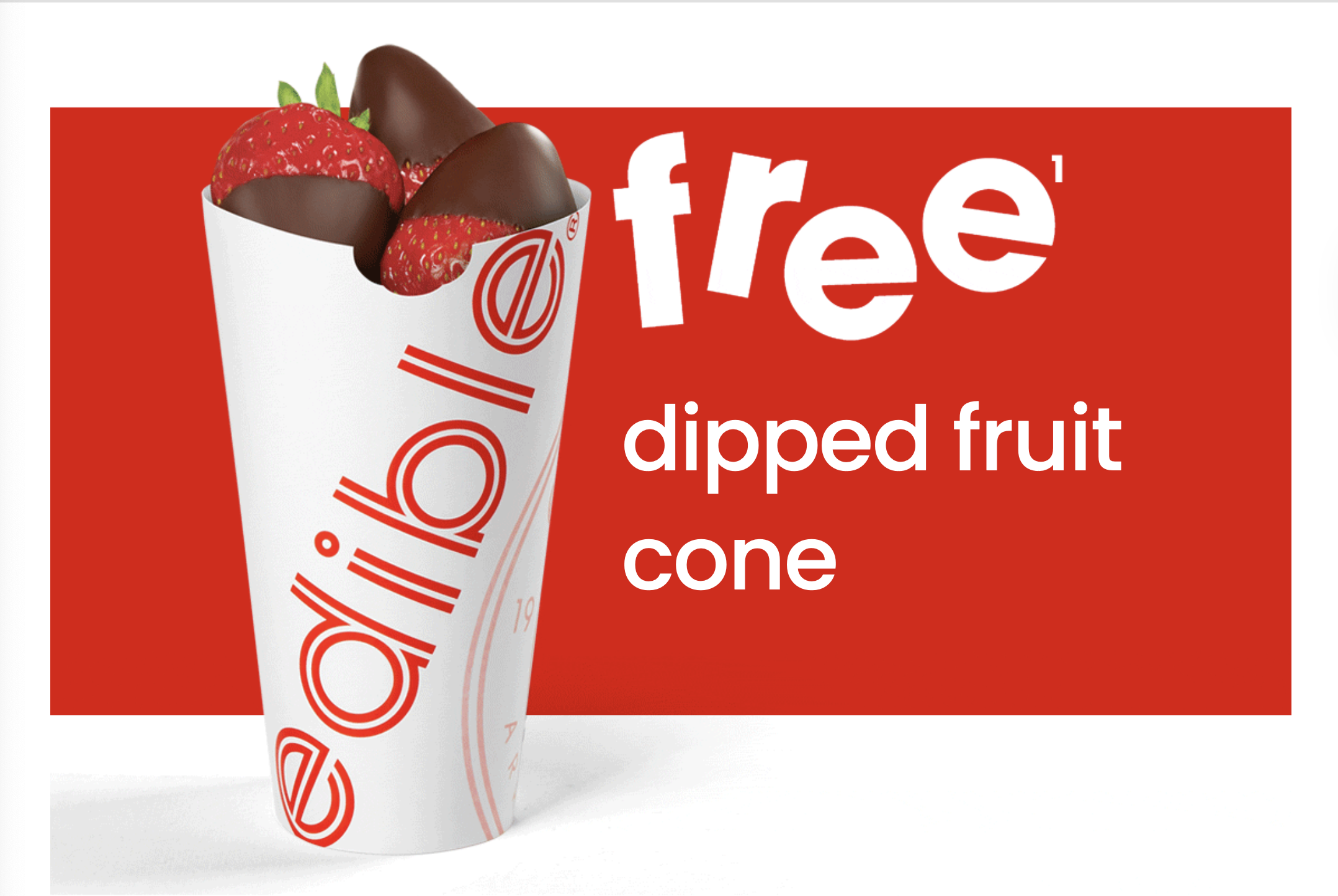 Edible Arrangements Dipped Cone