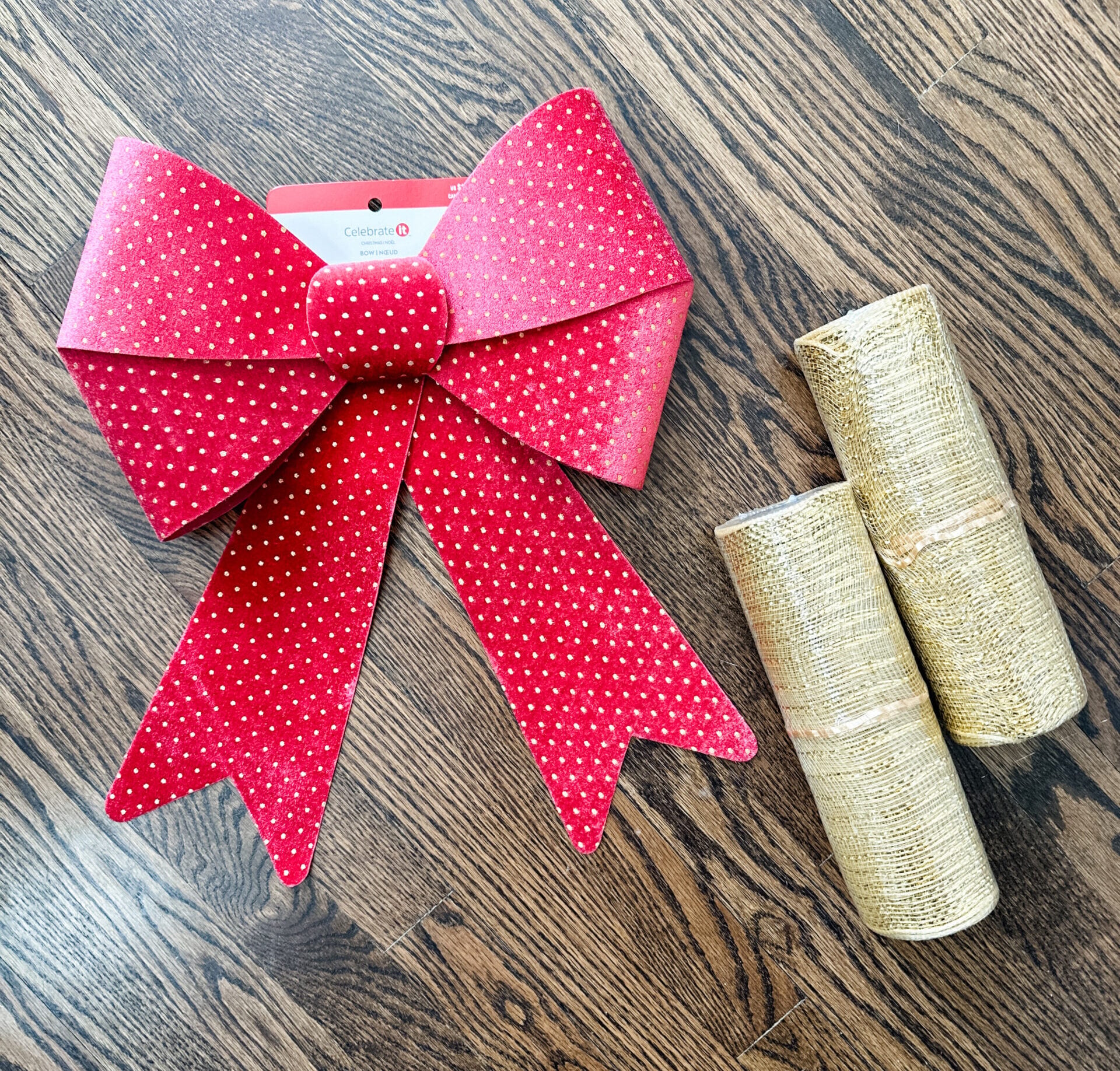 supplies to make a bow 