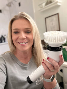 spin scrubber