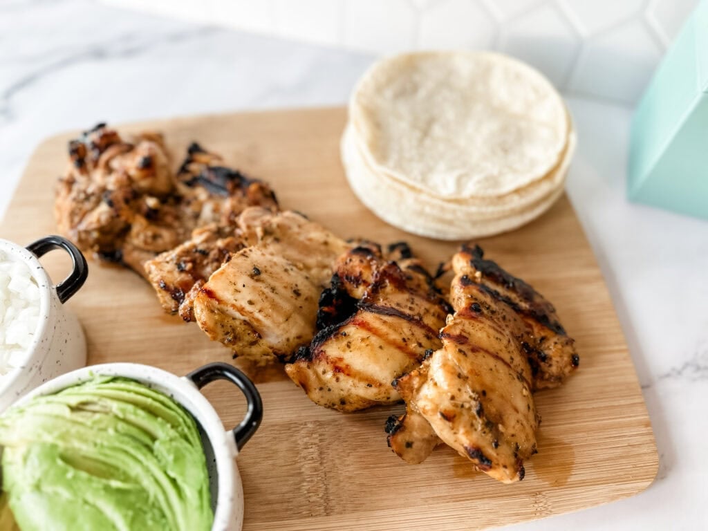 chicken street tacos