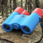 ozark trail red and blue kids binoculars