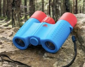 ozark trail red and blue kids binoculars