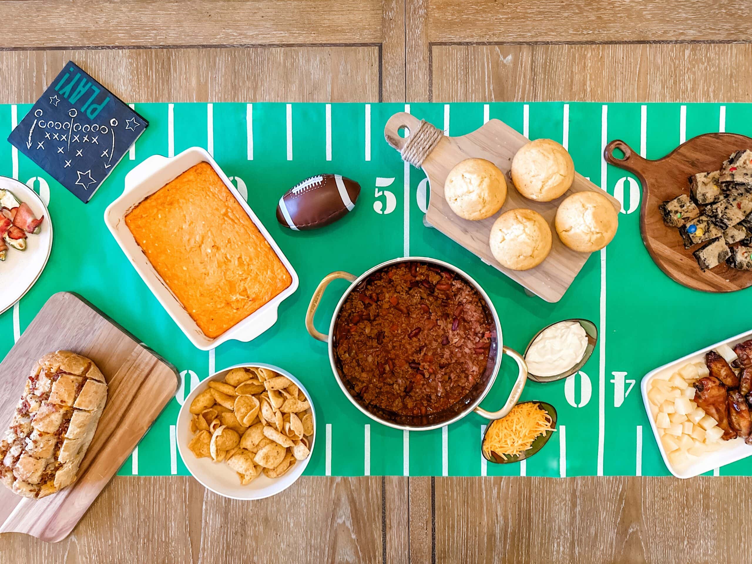 Game Day Menu