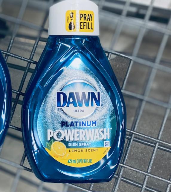 dawn powerwash lemon in cart 