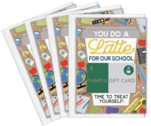 you do a latte for our school