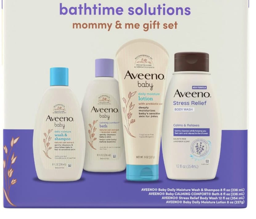 Aveeno Baby Bathtime Set