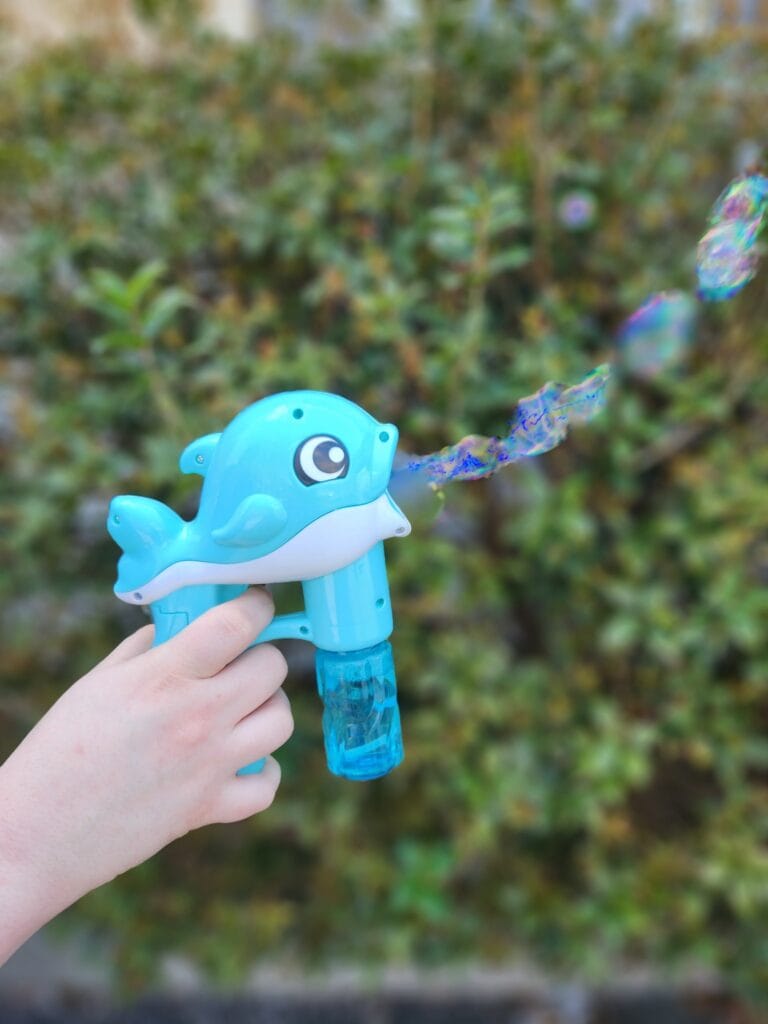 whale bubble blower