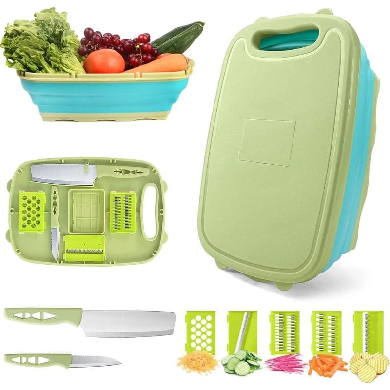 cutting board and accessories