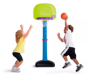 little tikes basketball goal