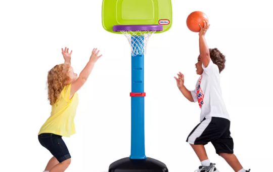 little tikes basketball goal