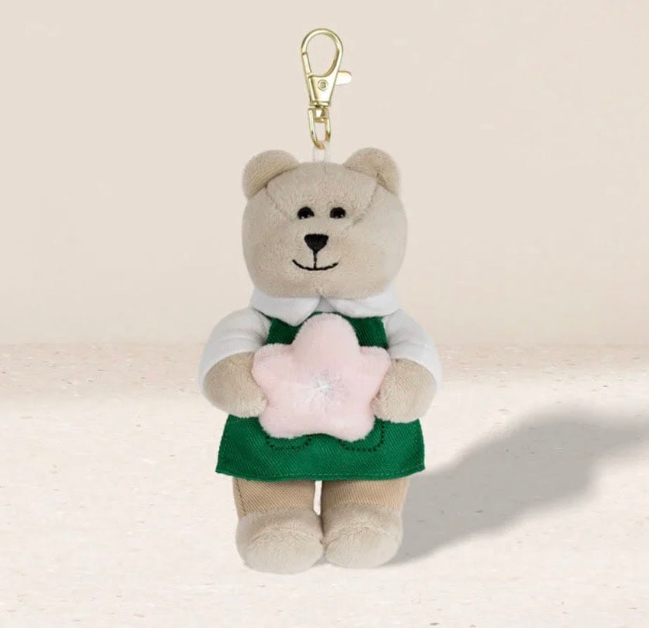 bearista keychain starbucks spring 2026