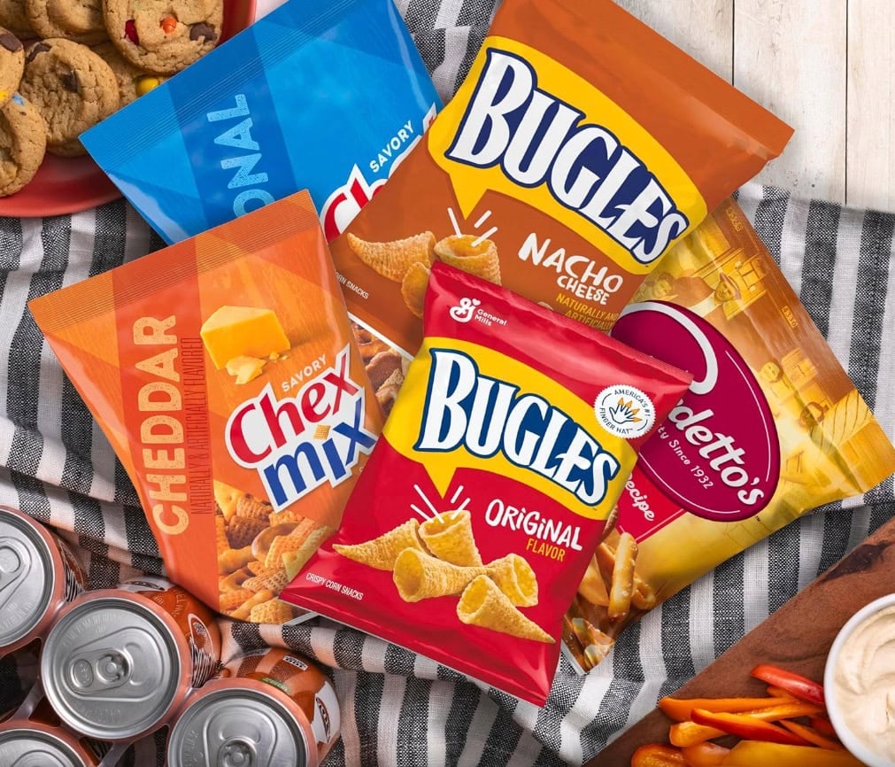Chex Mix, Bugles, & Gardetto's Variety Pack