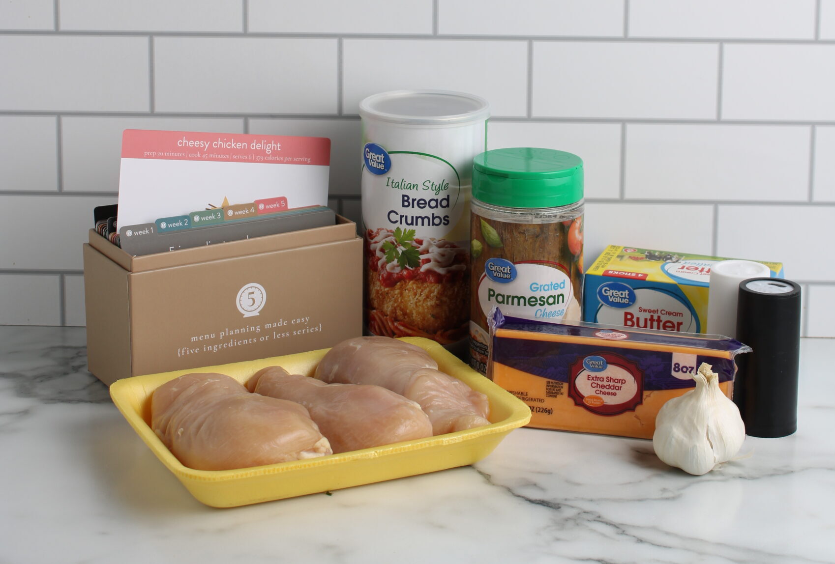 Cheesy Chicken Delight Ingredients