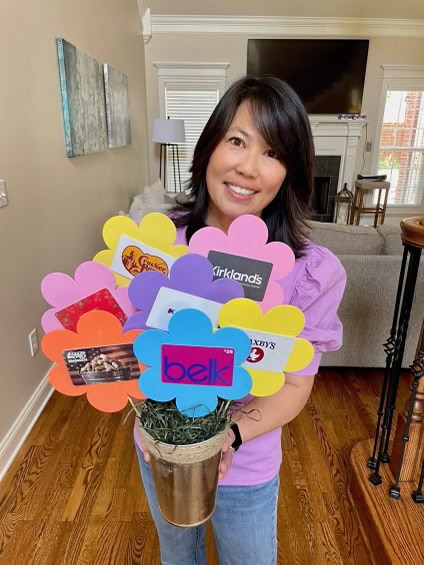 Mother's Day Gift Card Bouquet