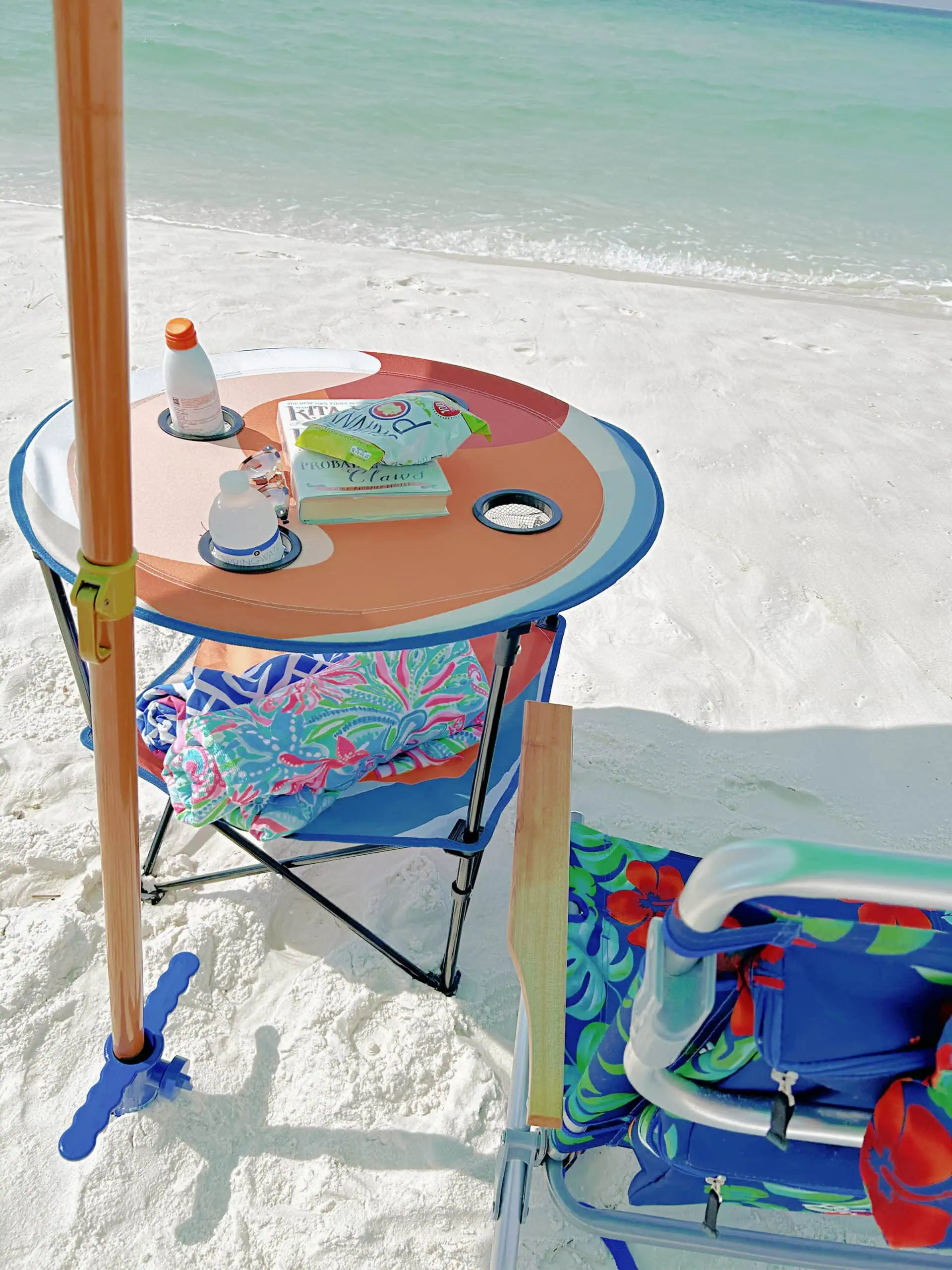 You NEED This Portable Beach Table This Summer!