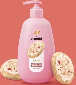 dove hand wash crumbl